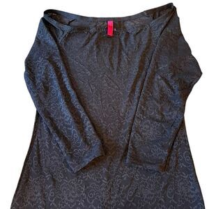 Torrid x Betsey Johnson Women Size 1 US 1X Sheer Lace Off Shoulder Catsuit Black